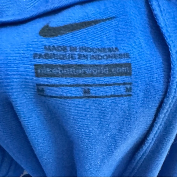 Women’s Nike track pant size medium.  Blue Bx12 - Picture 4 of 6